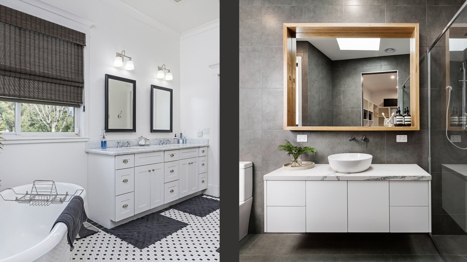 Muebles de cocina modernos vs. antiguos